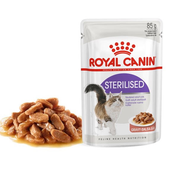 ROYAL CANİN CAT STERILISED37  GRAVY 85 GR*12